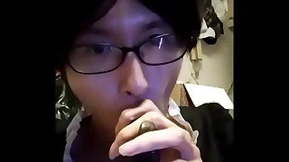 【朱音もみじ】　下品なフェラチオ